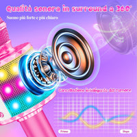Karaoke Microphone Toys for Kids - Pink - image 2