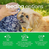 smallbatch Freeze Dried Dog Treats, Superfood Food Topper Duck Bites for Dogs & Cats, Probiotics, Organic Ingredients, High Protein, Grain Free Healthy Treat or Food Topper, Made in The USA, 7 oz Bag
