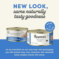 Applaws Natural Wet Cat Food in Broth, Made with Limited and Natural Ingredients, Fish Selection Variety Pack in Broth (12 x 5.5oz Cans)