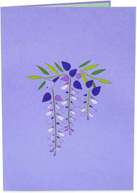 Wisteria Tree Pop Up Card