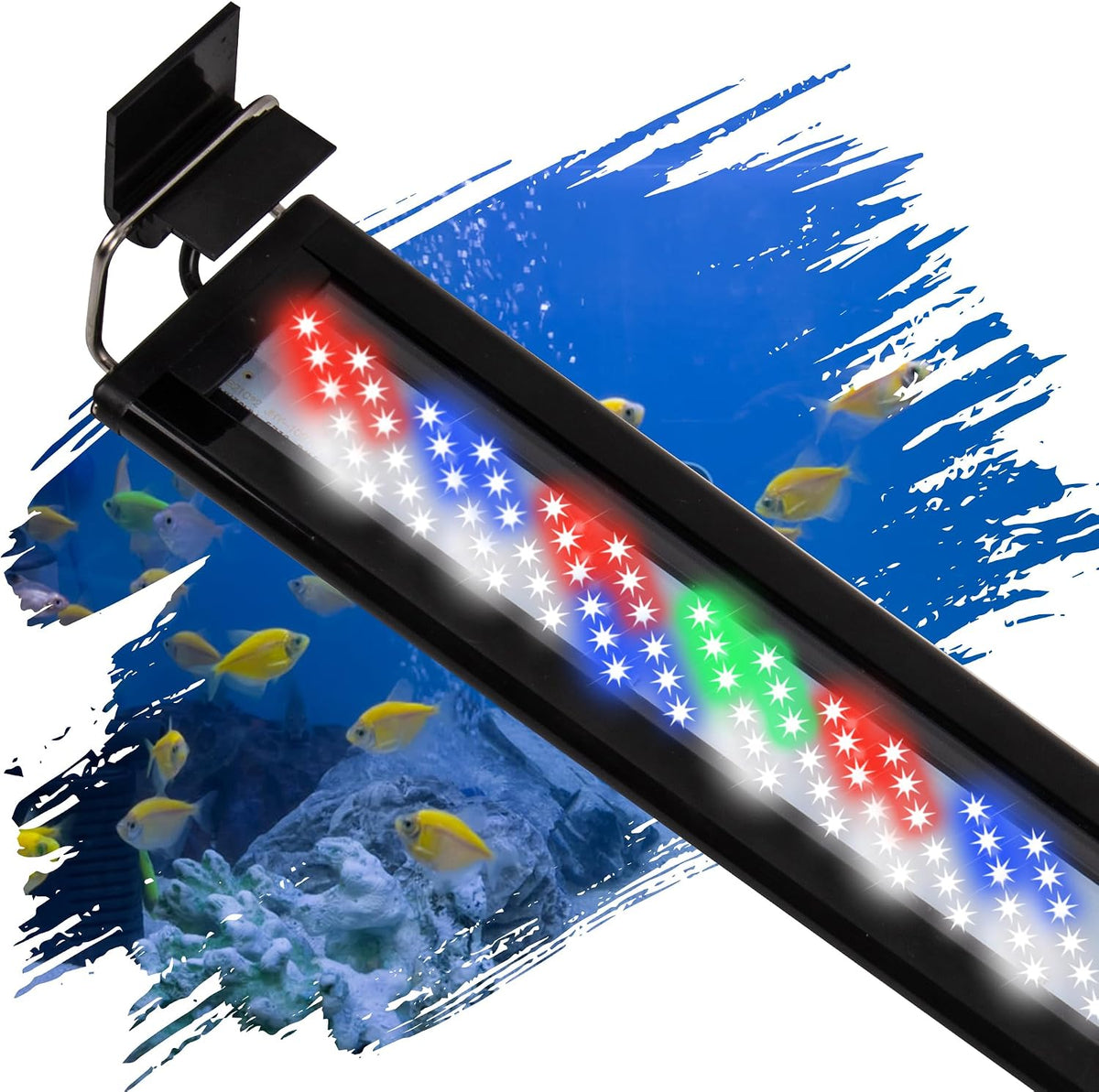 Led Aquarium Light, Full Spectrum Fish Tank Lights, Plants - 36-44 IN
