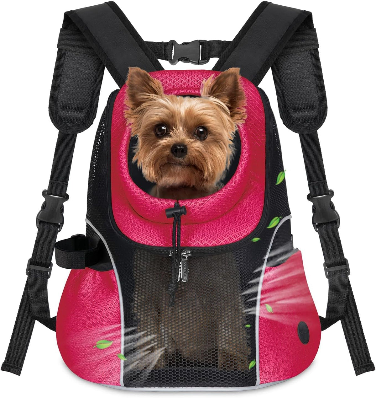 WOYYHO Pet Dog Carrier Backpack - Rethink Pink / Medium(5-9lbs)