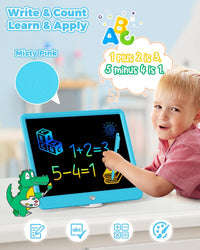 KOKODI 12 Inch LCD Writing Tablet with Anti-Lost Stylus - Blue / 15 inch - image 3