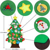 Felt Christmas Tree for Toddlers - Small-3FT-3D - image 4