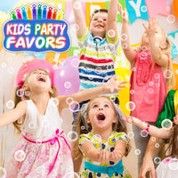 200 Pcs Mini Bubble Wands in 10 Colors - 200 - image 3