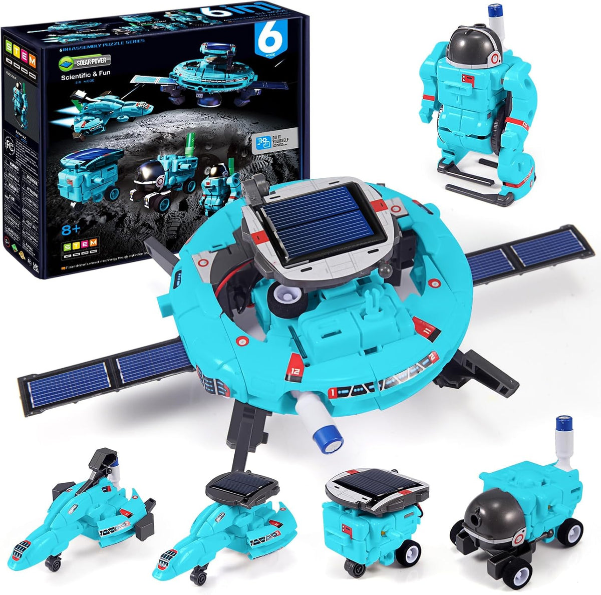 COBFDHA STEM Projects for Kids Age 8-12, Science Kits Boys - Light Blue