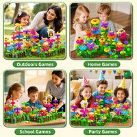 Garbo Star Girl Toys for 3 4 5 6 Year Old Girls Birthday Gift - 112PCS - image 3