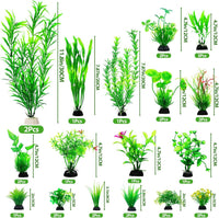 CousDUoBe 12pcs Fish Tank Accessories Aquarium Decorations Green - 30Pack (2inch to 12.3inch) - image 3