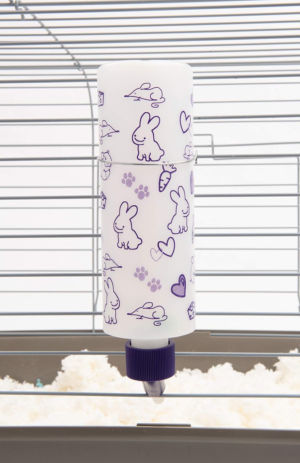 Lixit Weather Resistant Cage Water Bottles for Rabbits, Ferrets - Frosted All Weather / 16 Ounce Pack of 1 - image 4