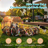 Outdoor Cat Enclosure 2-in-1 - 2-in-1 cat enclosures set - image 2
