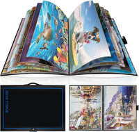 ALL4JIG 25.98"×30.31" Puzzle Binder - Black-blue / Extra Small