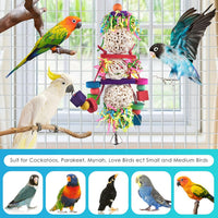 Bissap 2PCS Conure Toys, Foraging Bird Chew Sola Balls Toy for Small Parrot – Essentials for Birds - 1 PCS (Pack of 2) - image 3