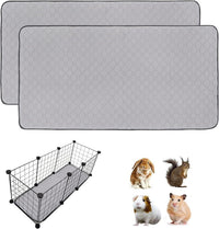 2Pack Guinea Pig Cage Liners - 12 In Grid Length / C&C 1x3(14" x 41") 2Pack