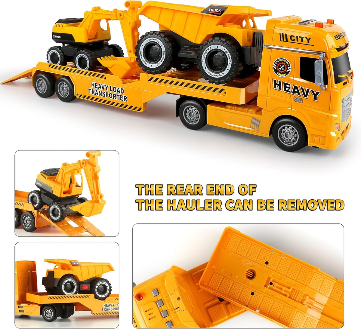 Dwi Dowellin Toddler Boy Toys for 3 4 5 6 Year Old - Construction Truck - image 2