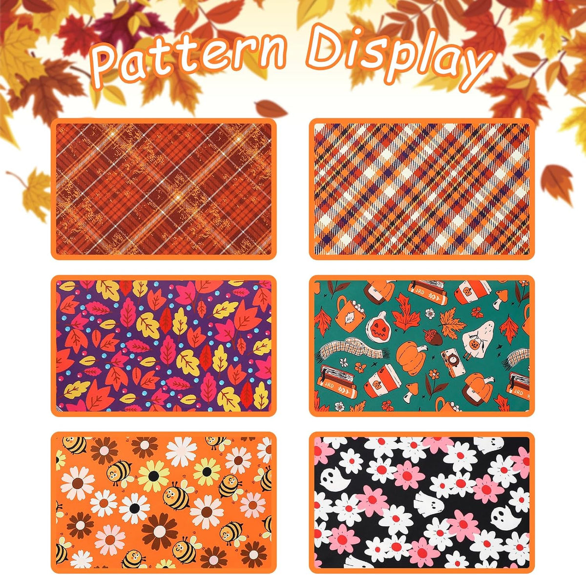 Dog Bandanas 1PC Washable Cotton Triangle Dog Scarfs for Small Medium - Small / Bee Daisy - image 2