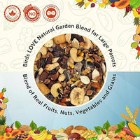 Birds LOVE All Natural Garden Blend Bird Food for Parrots 2lb