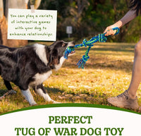 Dog Rope Toy for Large Dogs Heavy Duty Dog Chew Toys for Aggressive - 2 Pack-Large / Large - image 4