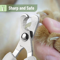 Mr. Pen, Cat Nail Clipper, Stainless Steel - Orange/Black - image 3