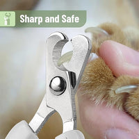 Mr. Pen Cat Nail Trimmer - Cat & Dog Nail Clippers, Claw Trimmer - Orange/Black