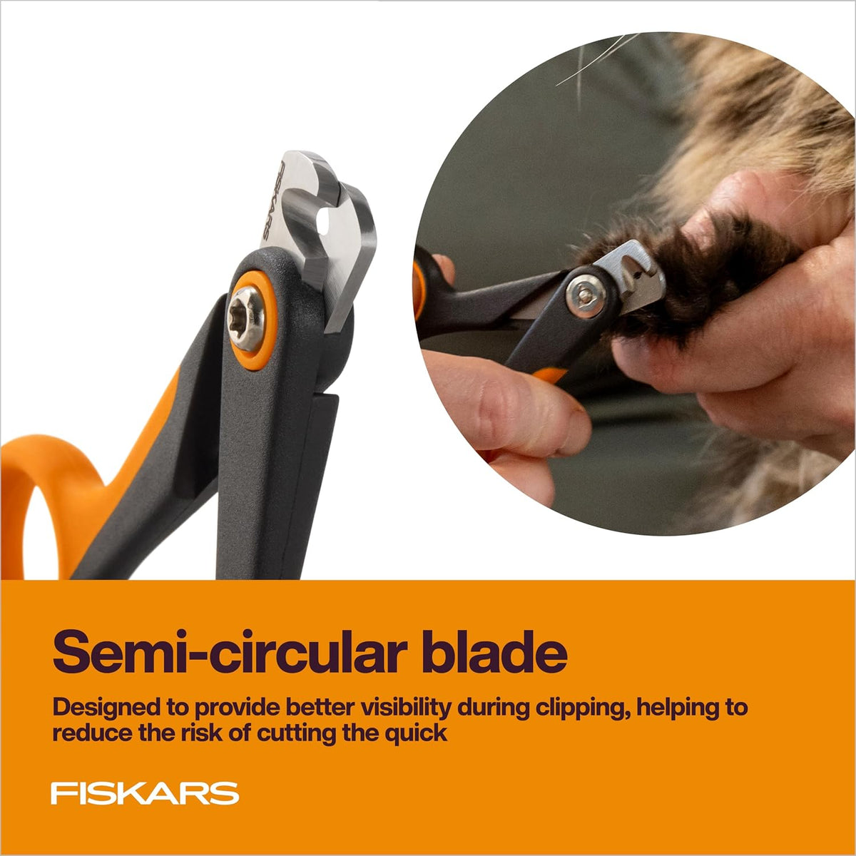Fiskars Pet Large Nail Clippers - Small (Pack of 6) - image 3