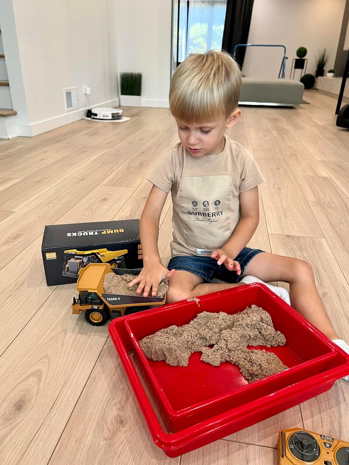 KIDMARKT Remote Control Excavator Toy for Boys - Dump Truck - image 2