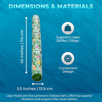 VOS Mega Foam Pool Noodle, Super Soft Swim Float - Bacan / 1 Pack - image 3