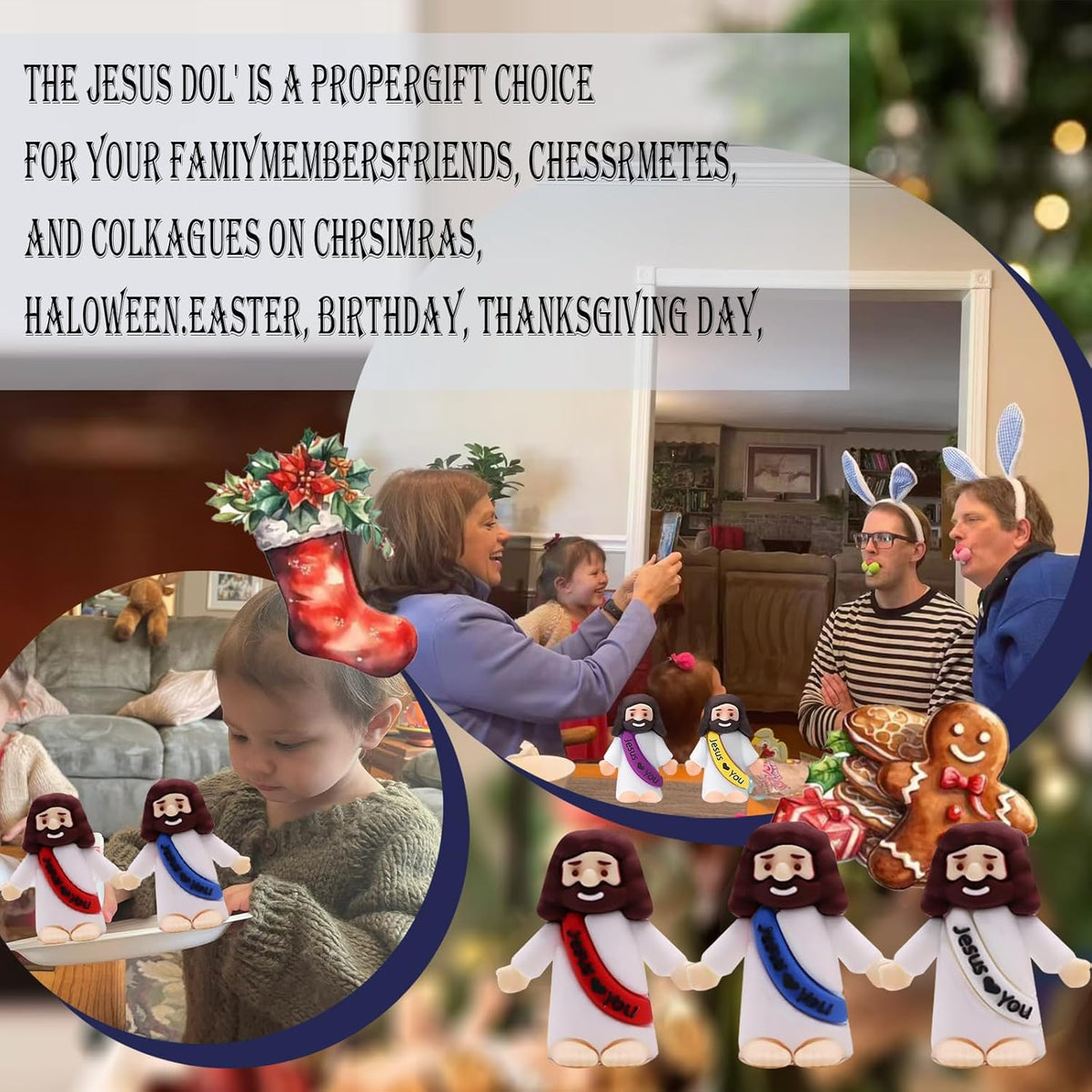 AKFAHOIF 20PCS Little Jesus Figures - 30 - image 3