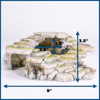 PENN-PLAX Reptology Shale Scape Step Ledge & Cave Hideout - Medium - image 2