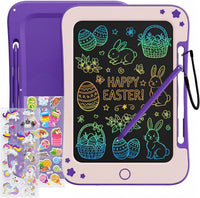 TEKFUN 2 Pack LCD Writing Tablet with Stylus - Purple / 8.5 inches