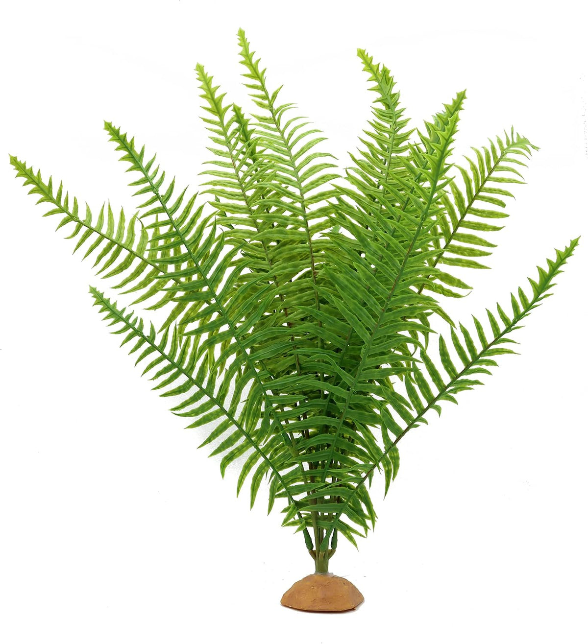 JIHAQUA Fake Fern Plants, Plastic Reptile Terrarium Decor – Essentials for Reptiles And Amphibians - Fern-L