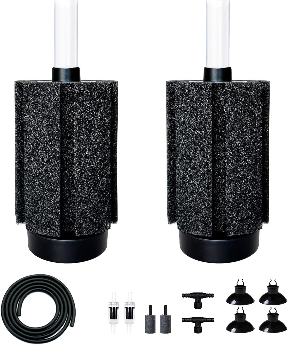2Pcs Aquarium Sponge Filter - Small(2 Pack)