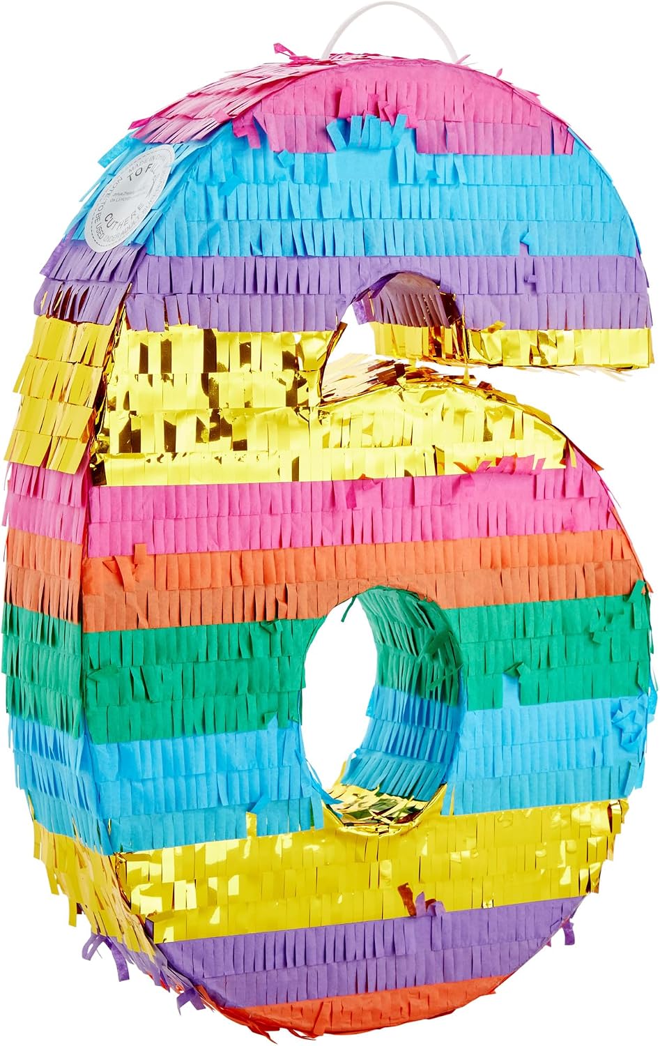 BLUE PANDA 8 Pinata, Small Multicolor - 6