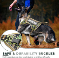 WINSEE Tactical Dog Harness - Large / Forest Camo - image 4