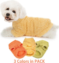 Dog Sweater, Dog Clothes for Medium Dogs Male or Boy - Orange+Yellow+Green / X-Large - image 2