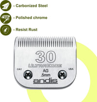 Andis, 64071, Ultra Edge Dog Clipper Blade - 30 Blade (Pack of 1) - image 3