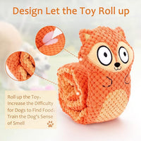 Squeak Dog Puzzle Toys IQ Training, Snuffle Toys Foraging Instinct Puppy Toys