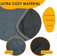4 Pack Guinea Pig Cage Liners Washable Guinea Pig Bedding Reusable Waterproof Super Absorbent Guinea Pig Pee Pads Anti Slip Mat for Small Animals Rabbit Hamster Rat -28 x 14 Inch