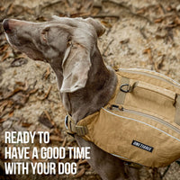ONETIGRIS Y-Shaped Dog Backpack with Handle - Large / Brown - image 3