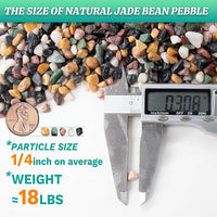 AVALUTION Aquarium Gravel for Plants -18lb Fish Tank Gravel for Succulent Cactus & Bonsai, 1/4Inch Decorative River Rocks Pebbles for Gardening, Flower Pots, Landscaping, Terrarium