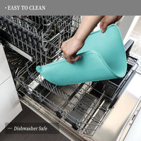 Reopet Silicone Pet Feeding Mat - Teal / 22" x 14" - image 3