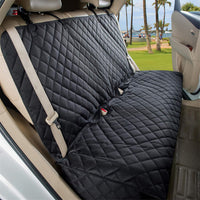 VIEWPETS Bench Car Seat Cover Protector, Waterproof Heavy-Duty - 49" L × 56" W / BLACK - image 2