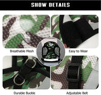 FEimaX Dog Harness and Leash Set for Walking - Camouflage / X-Small - image 3