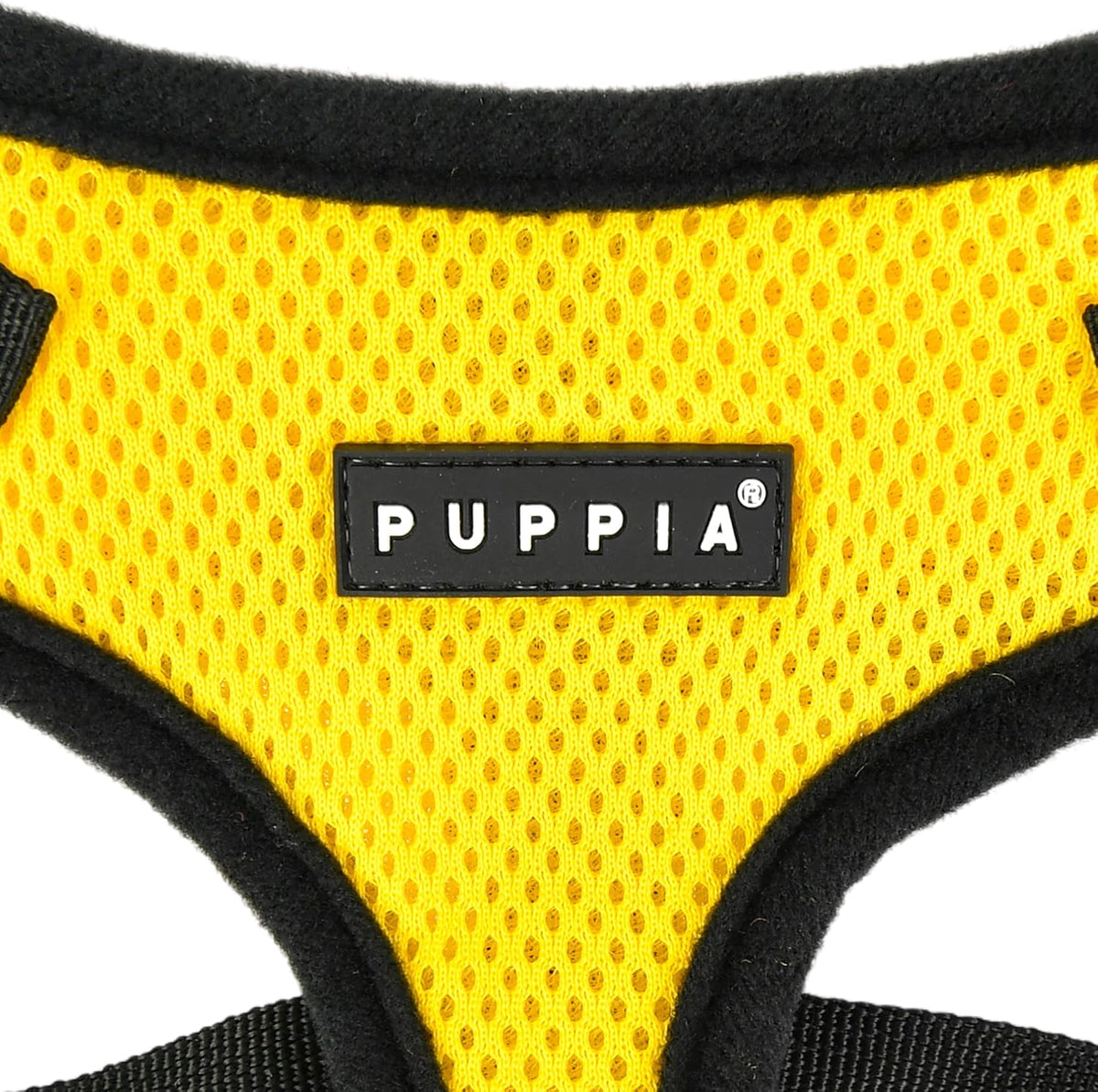 Authentic Puppia RiteFit Harness with Adjustable Neck - Yellow / Medium - image 3