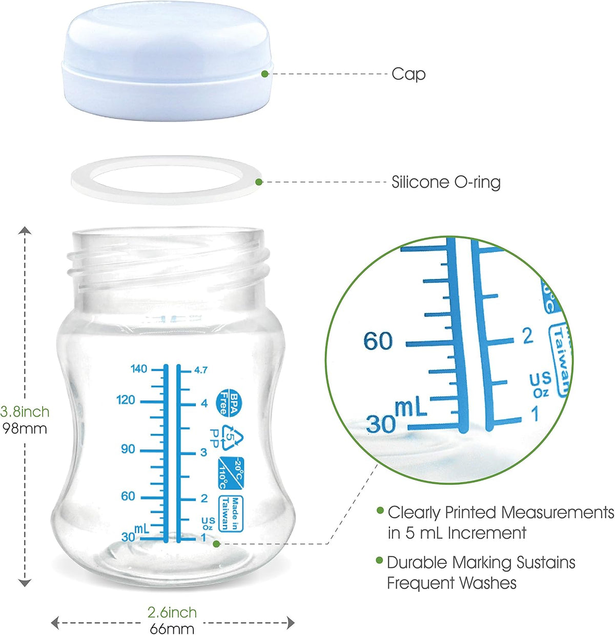 Maymom Pump Parts Compatible with Spectra S1 S2 9 Plus Breastpump - 15mm Flange - image 3