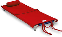 ROLLEE POLLEE Nap Sac Roll Up Napping Blanket with Attached Pillow - Red