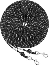 Reflective Cat Leash, Escape Proof Durable Walking Leads - 15ft / Black