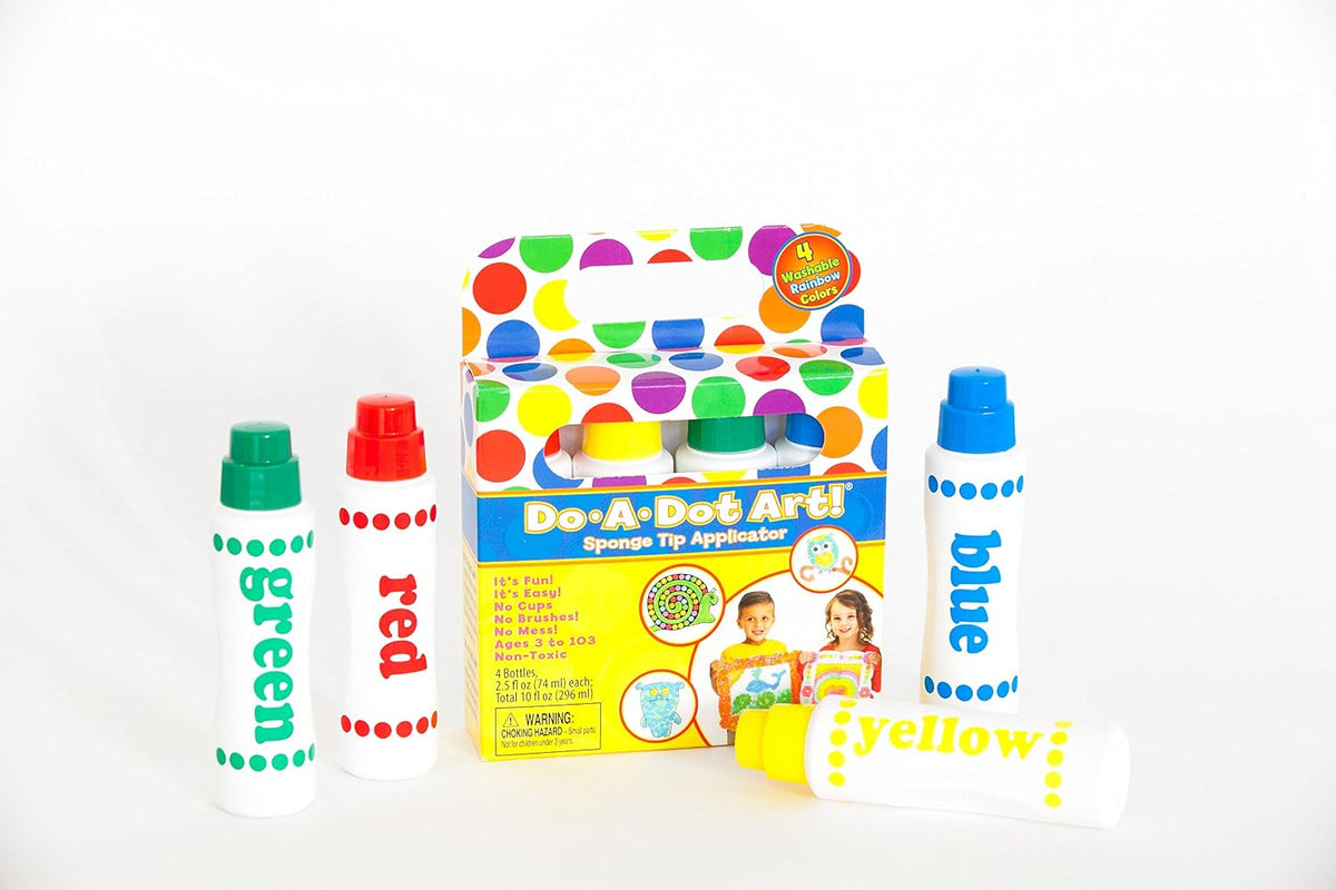 Do A Dot Art! Markers 6-Pack Rainbow Washable Paint Markers – Fun for Kids & Family - Rainbow / 4 - image 2