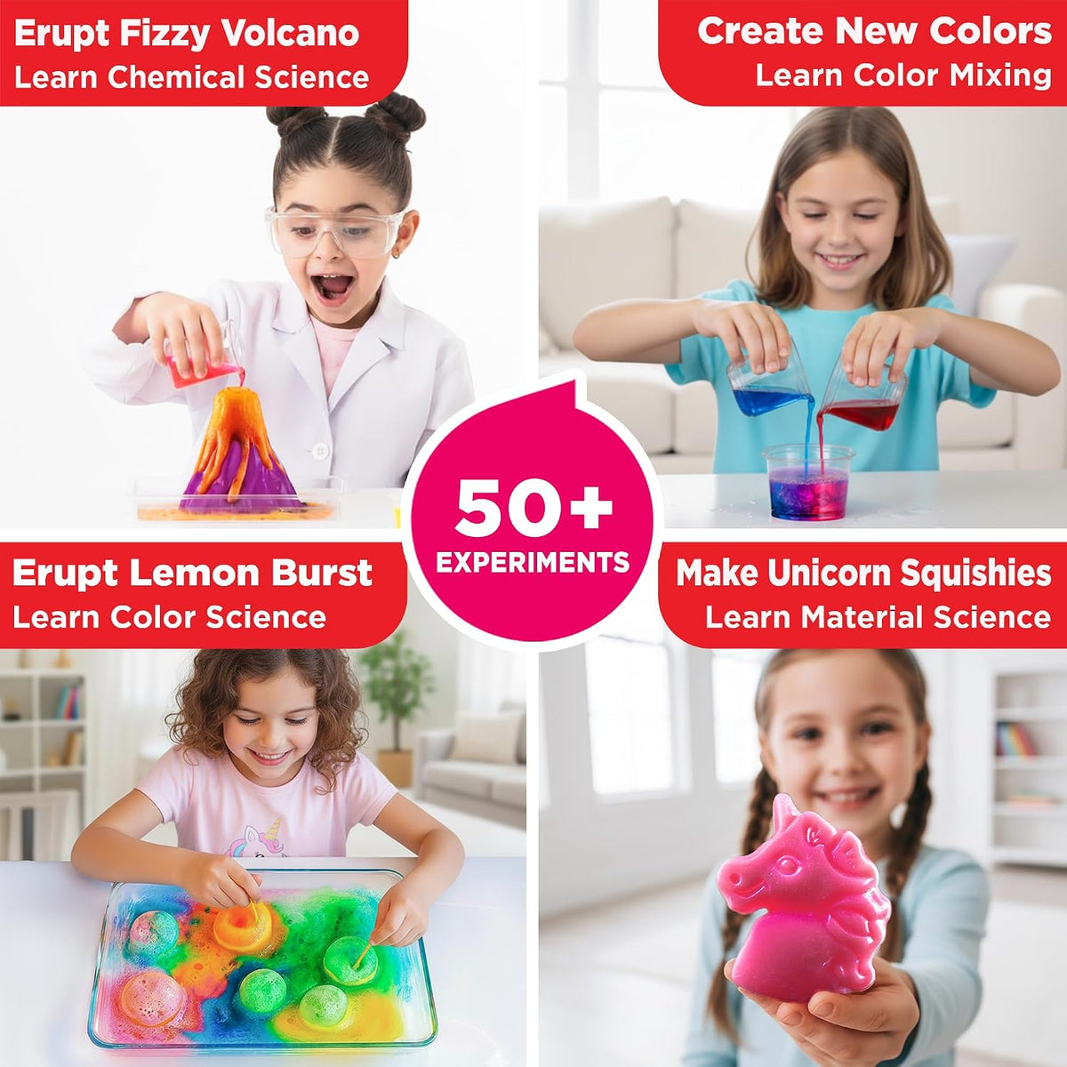 Doctor Jupiter Girls' First Science Experiments Kit for Kids Ages 4+ – Fun for Kids & Family - Super Science Gift Set for Girls: 4+ - image 3