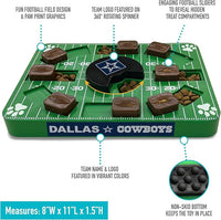 Pets First NFL Dallas Cowboys Puzzle Toy, Puzzle Treat Dog Toy, Interactive Dog Treat Toy, Dog Puzzle