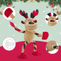 Squeaky Dog Toys, Stuffed Large Dog Toys to Keep Them Busy - Red A - image 2